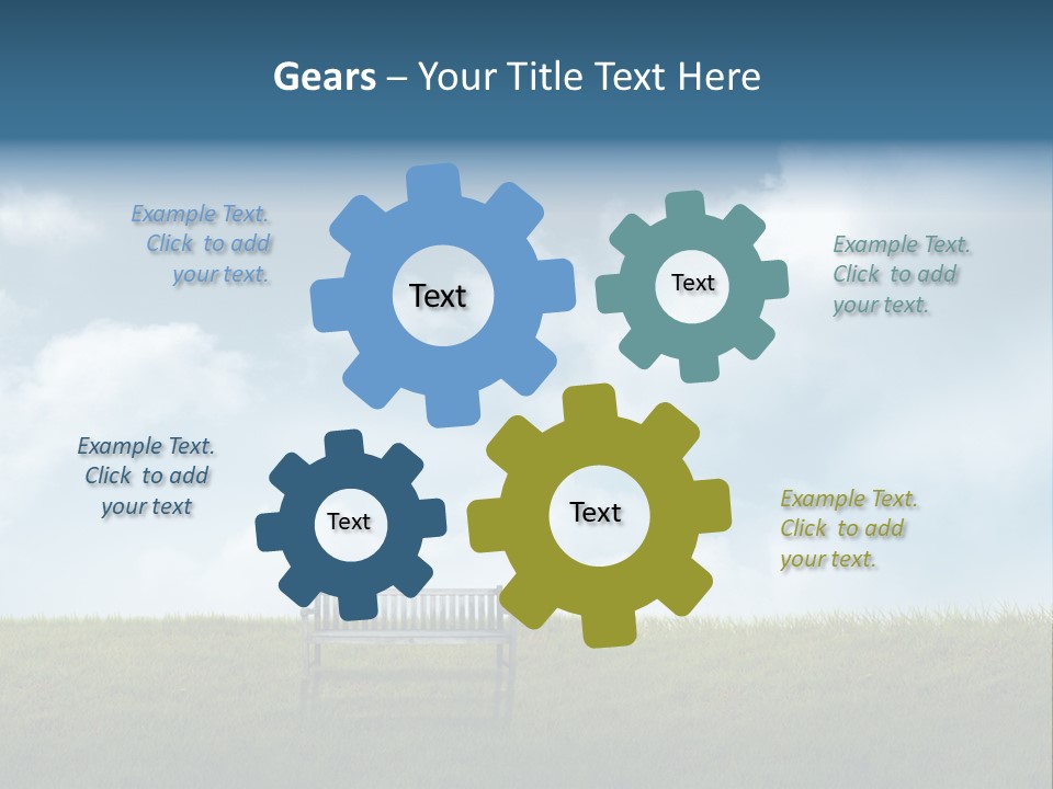 Sky Letters Sphere PowerPoint Template