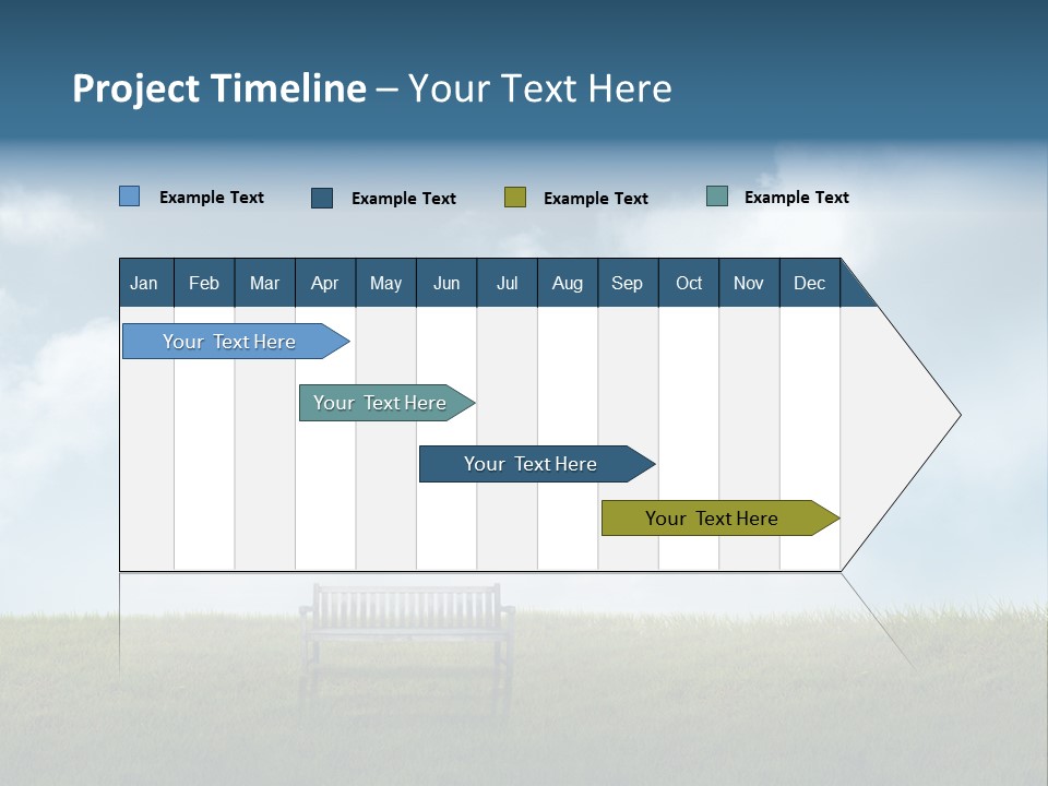 Sky Letters Sphere PowerPoint Template