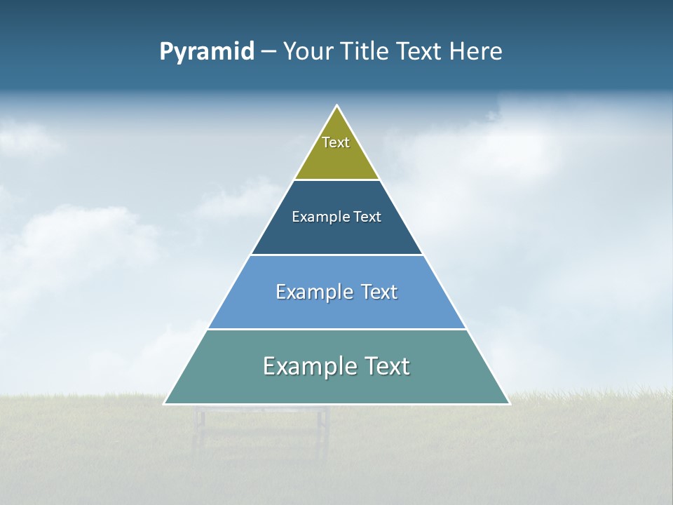 Sky Letters Sphere PowerPoint Template