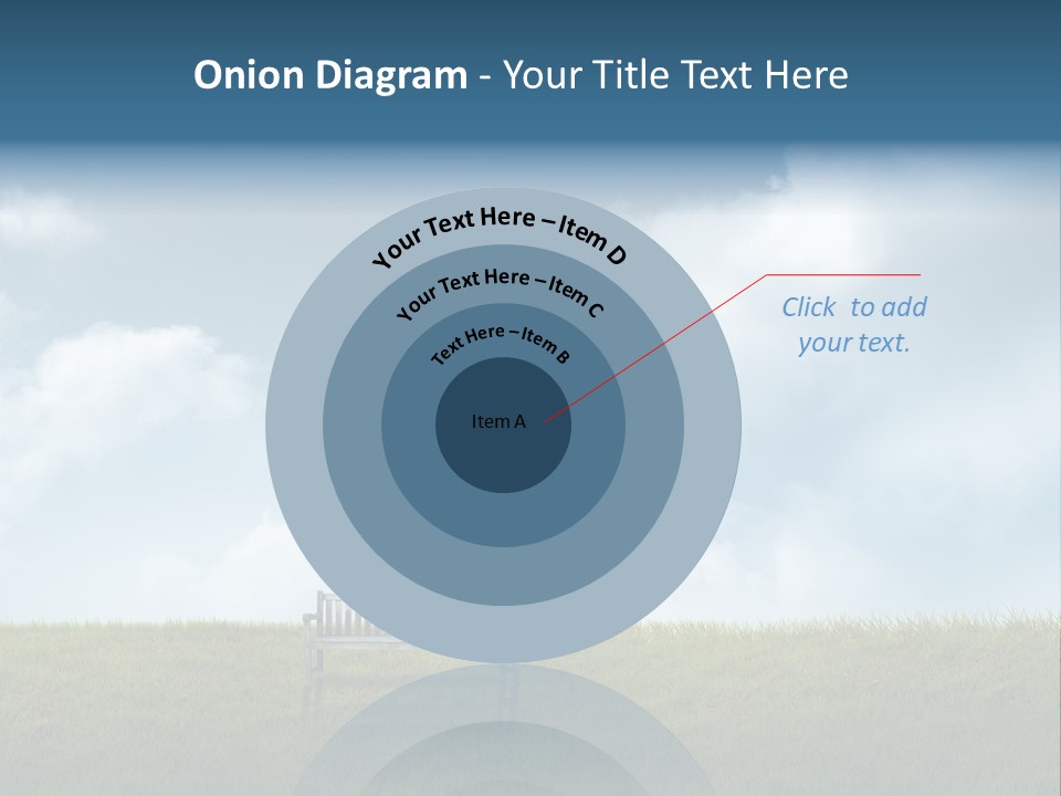 Sky Letters Sphere PowerPoint Template