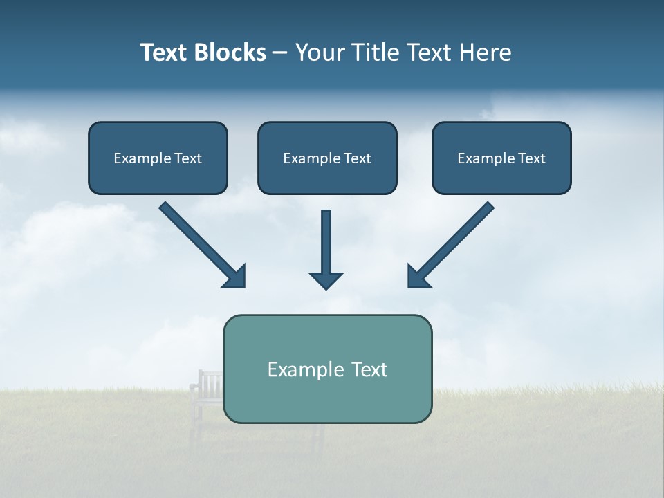 Sky Letters Sphere PowerPoint Template