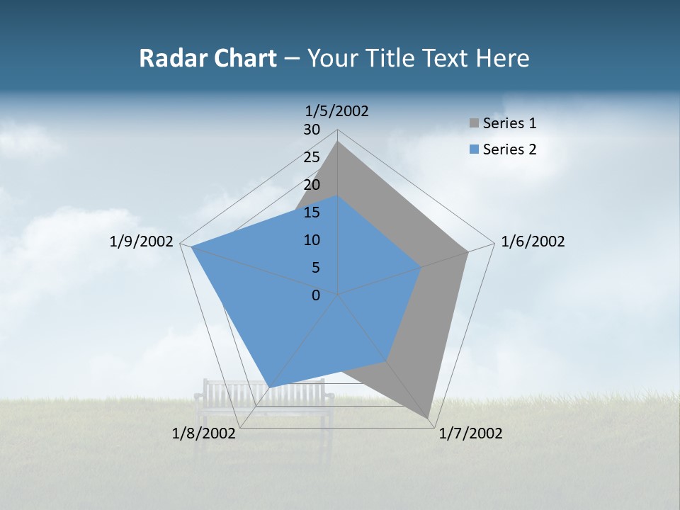 Sky Letters Sphere PowerPoint Template