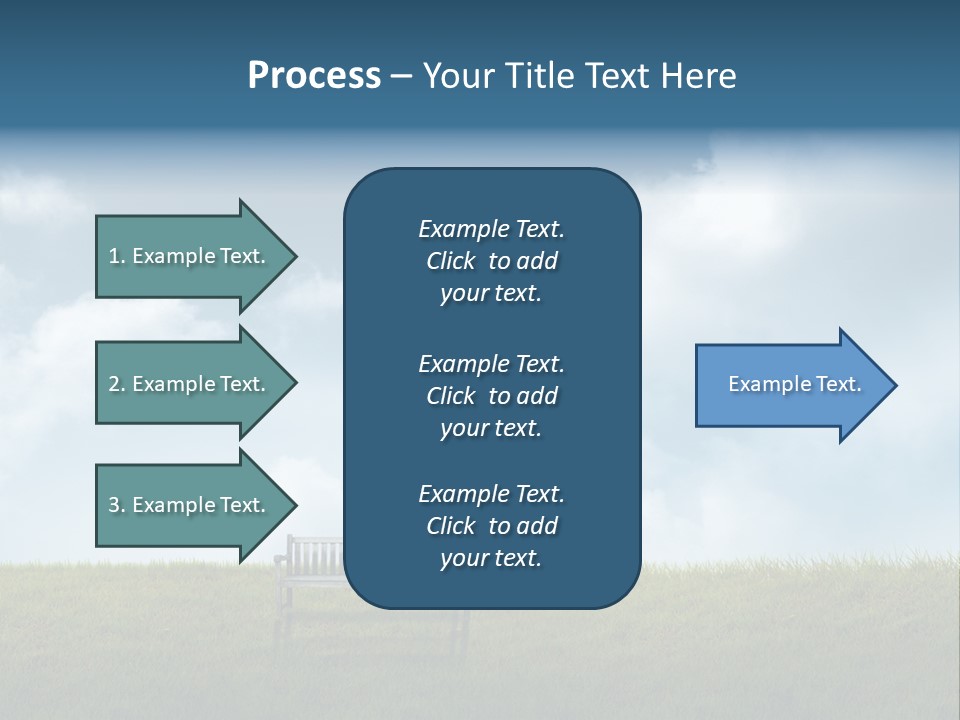 Sky Letters Sphere PowerPoint Template