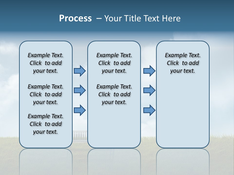 Sky Letters Sphere PowerPoint Template