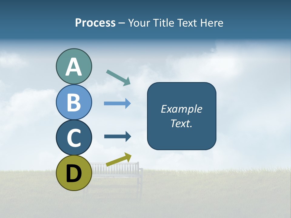 Sky Letters Sphere PowerPoint Template