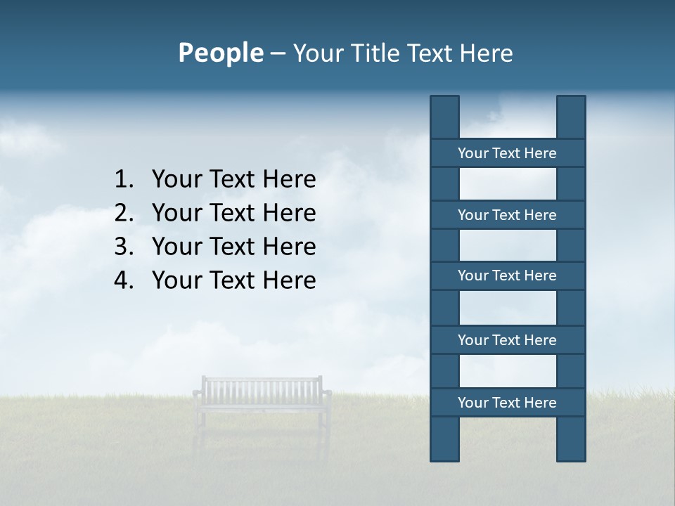 Sky Letters Sphere PowerPoint Template