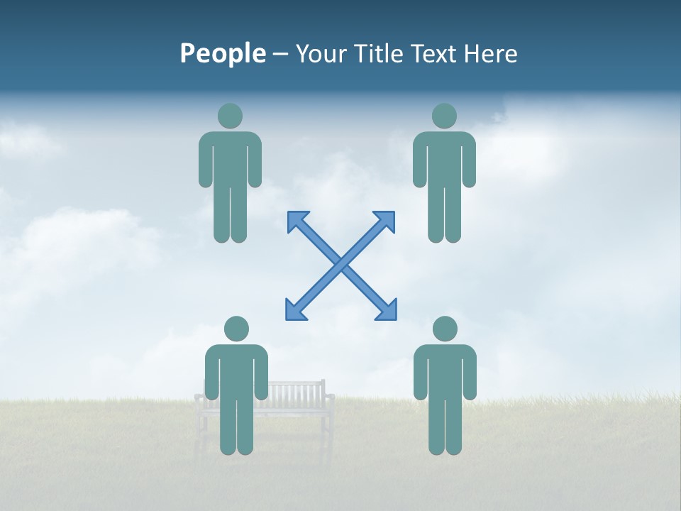 Sky Letters Sphere PowerPoint Template