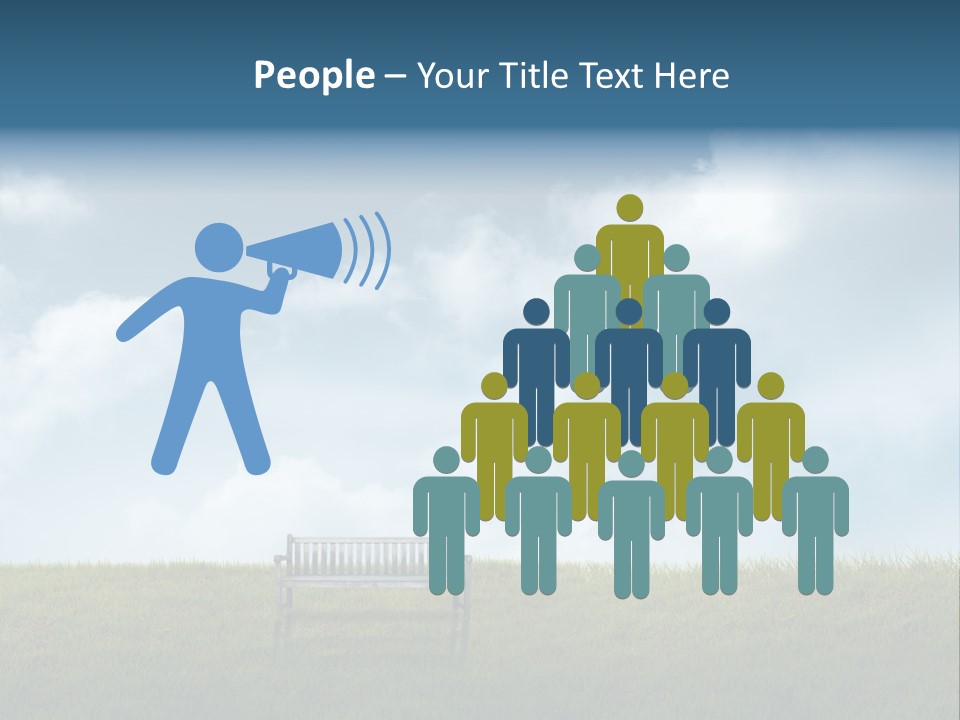 Sky Letters Sphere PowerPoint Template