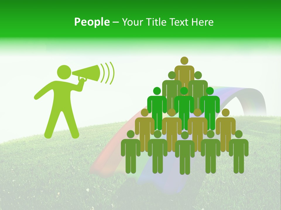 Mankind Sun Clean PowerPoint Template