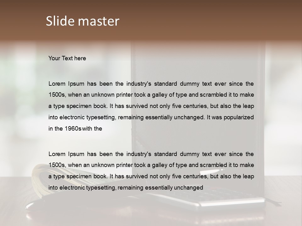 Securities Subject Concept PowerPoint Template