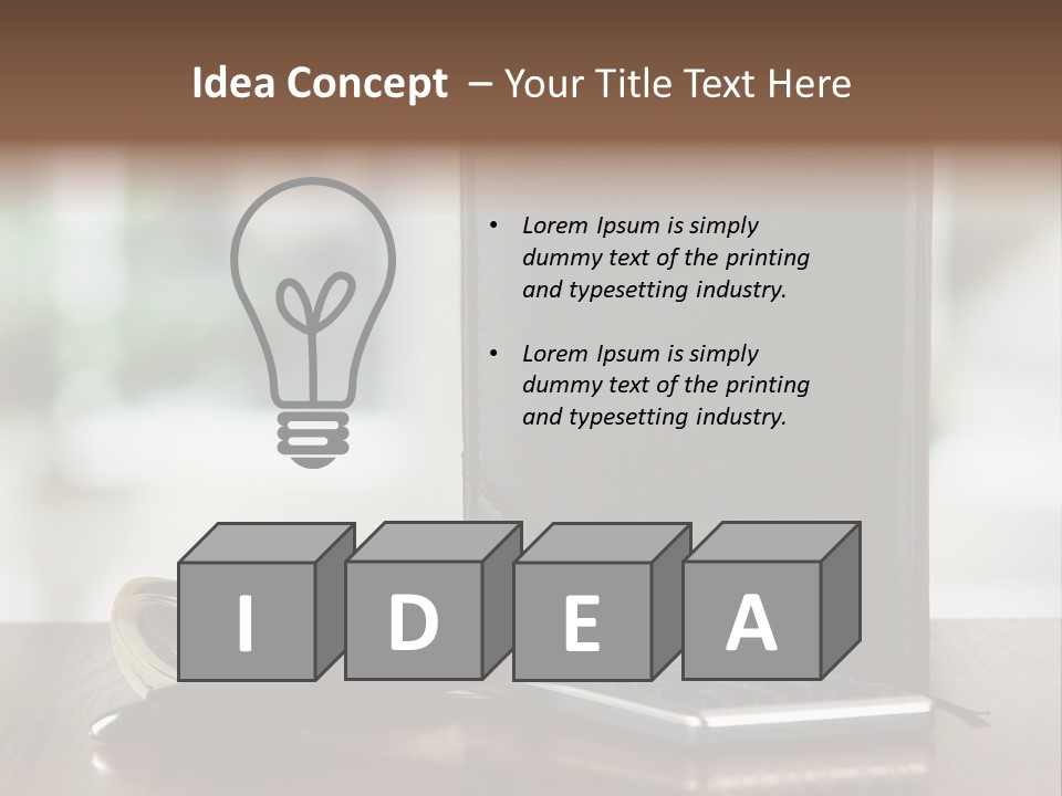 Securities Subject Concept PowerPoint Template