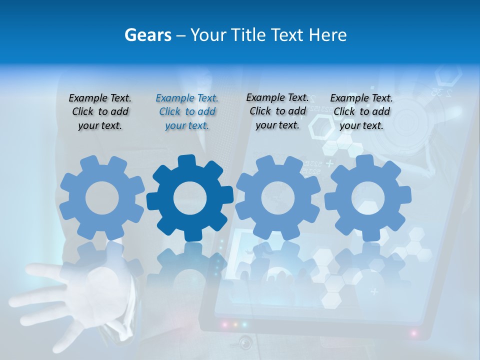 Hitech Internet Future PowerPoint Template