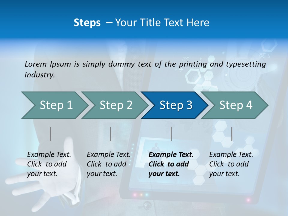 Hitech Internet Future PowerPoint Template