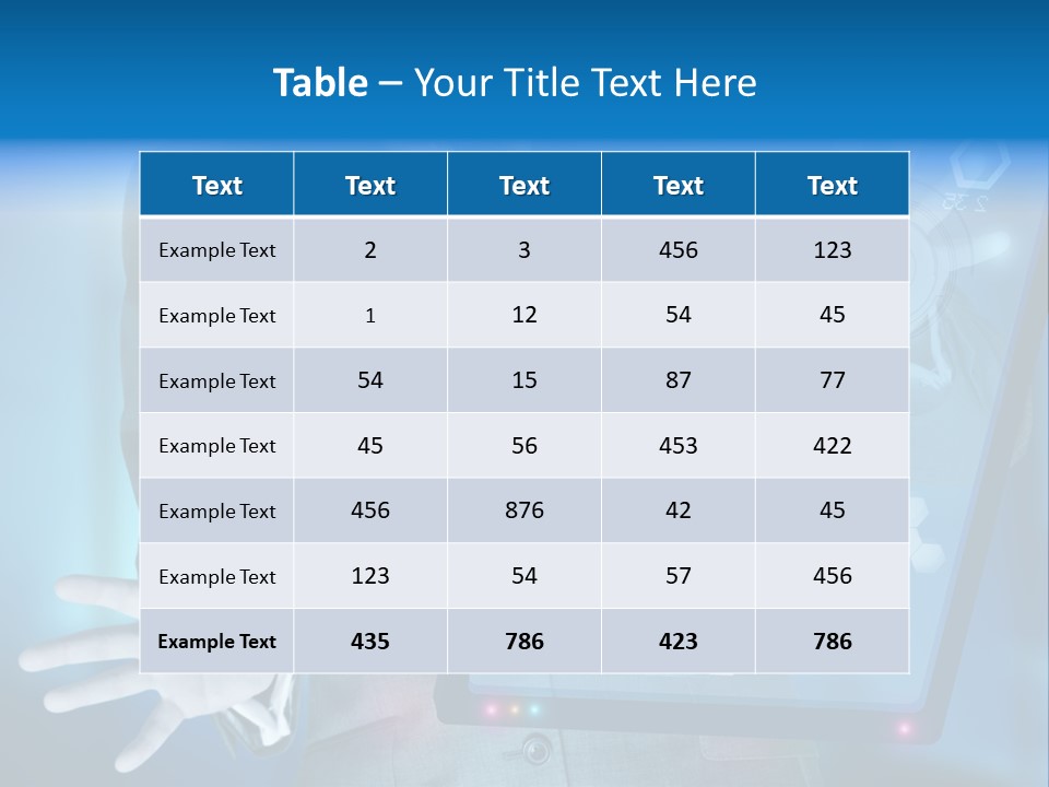 Hitech Internet Future PowerPoint Template