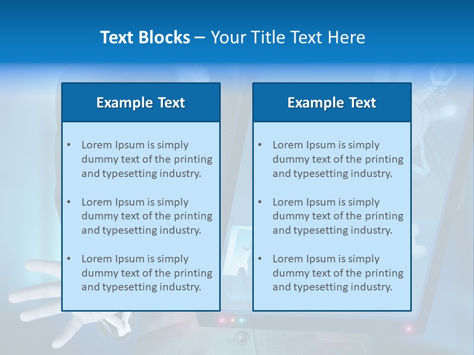 Hitech Internet Future PowerPoint Template