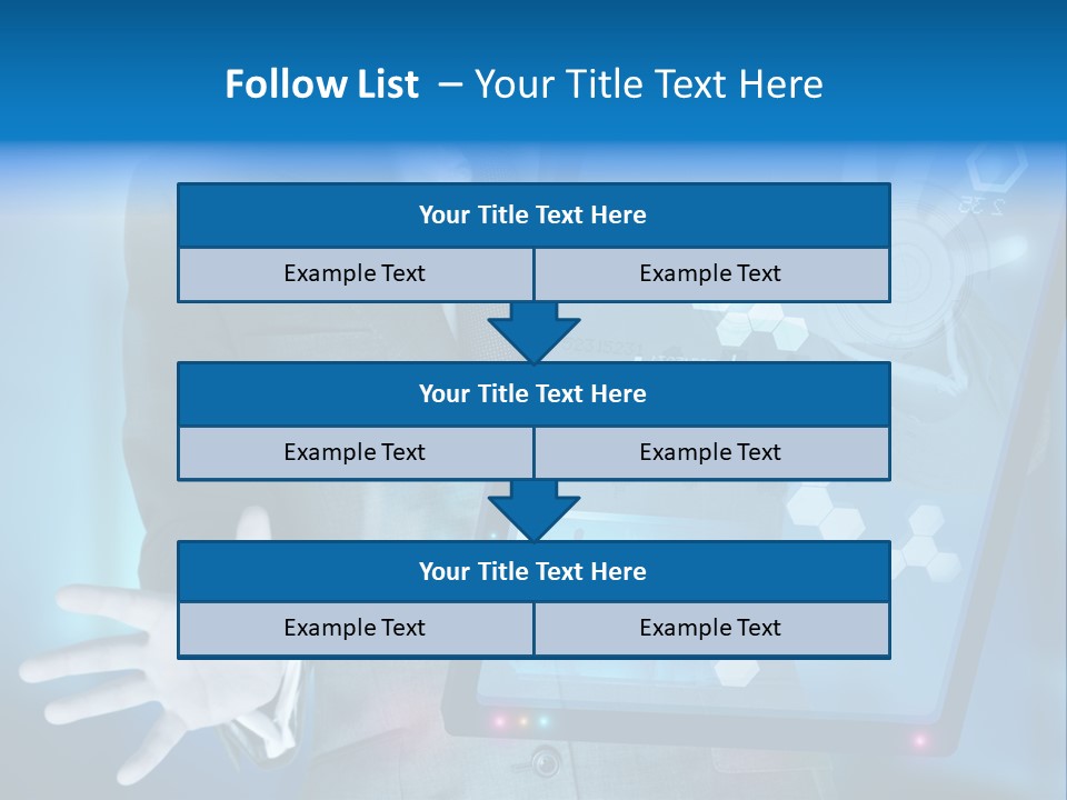 Hitech Internet Future PowerPoint Template