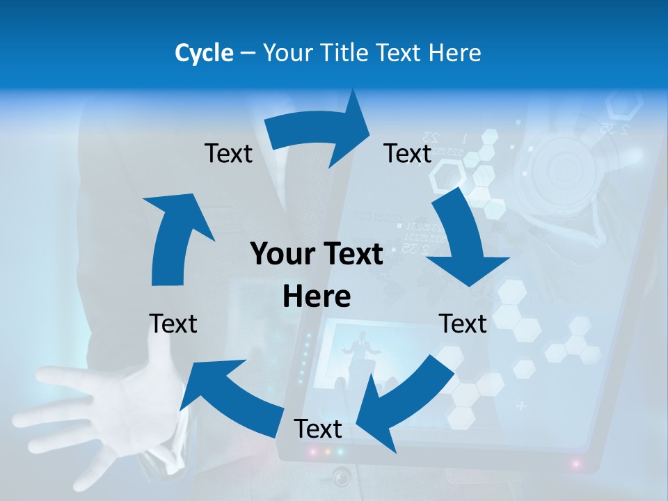 Hitech Internet Future PowerPoint Template