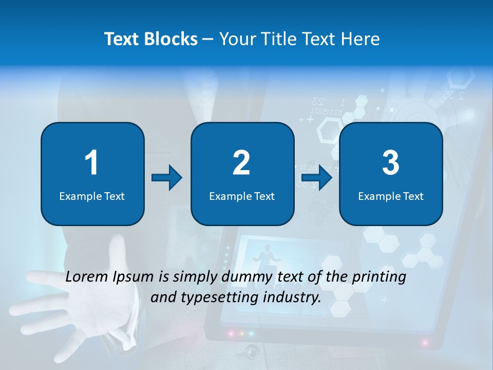Hitech Internet Future PowerPoint Template