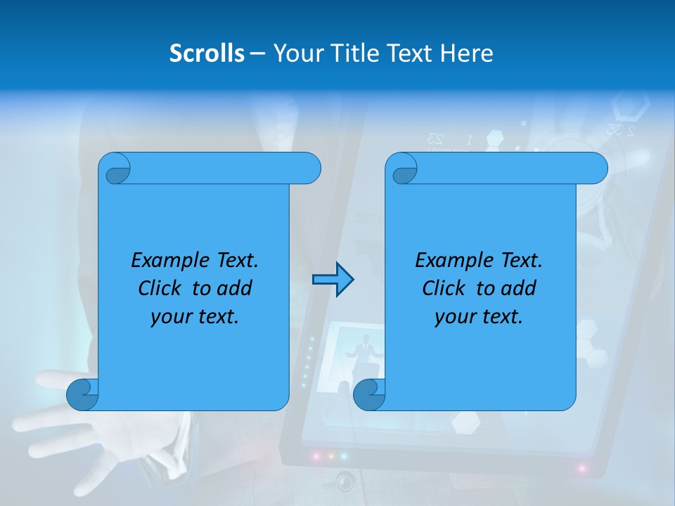 Hitech Internet Future PowerPoint Template