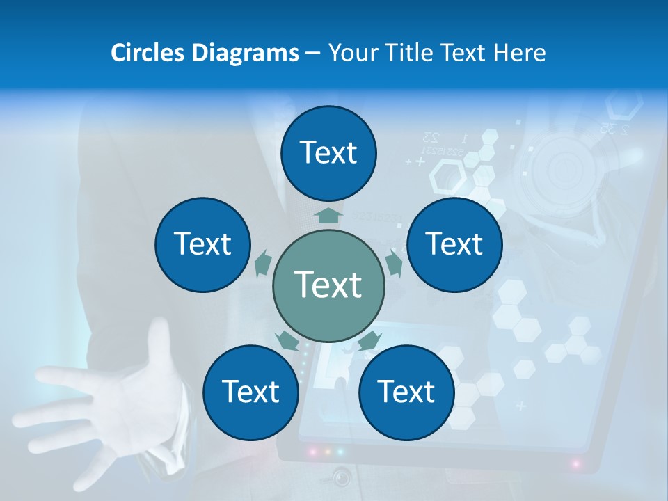 Hitech Internet Future PowerPoint Template