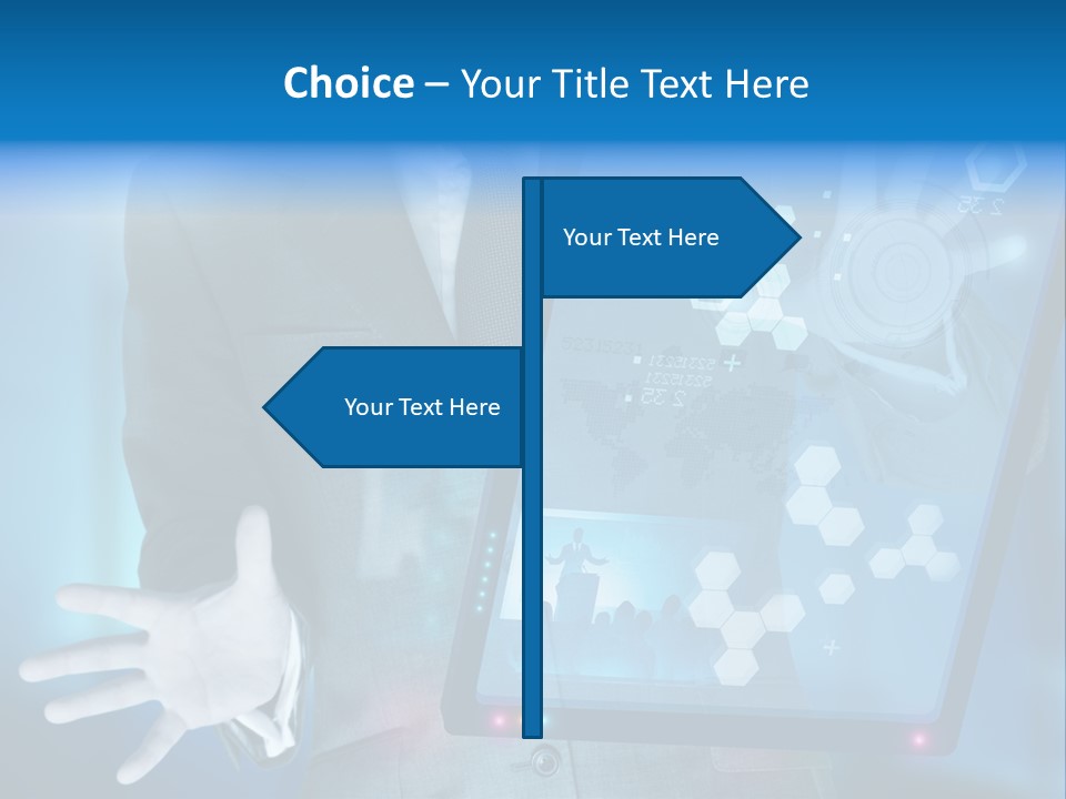 Hitech Internet Future PowerPoint Template