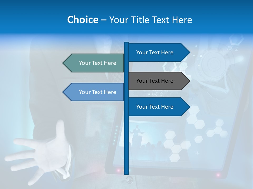Hitech Internet Future PowerPoint Template