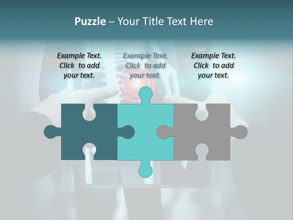 Life Computer Mobile PowerPoint Template