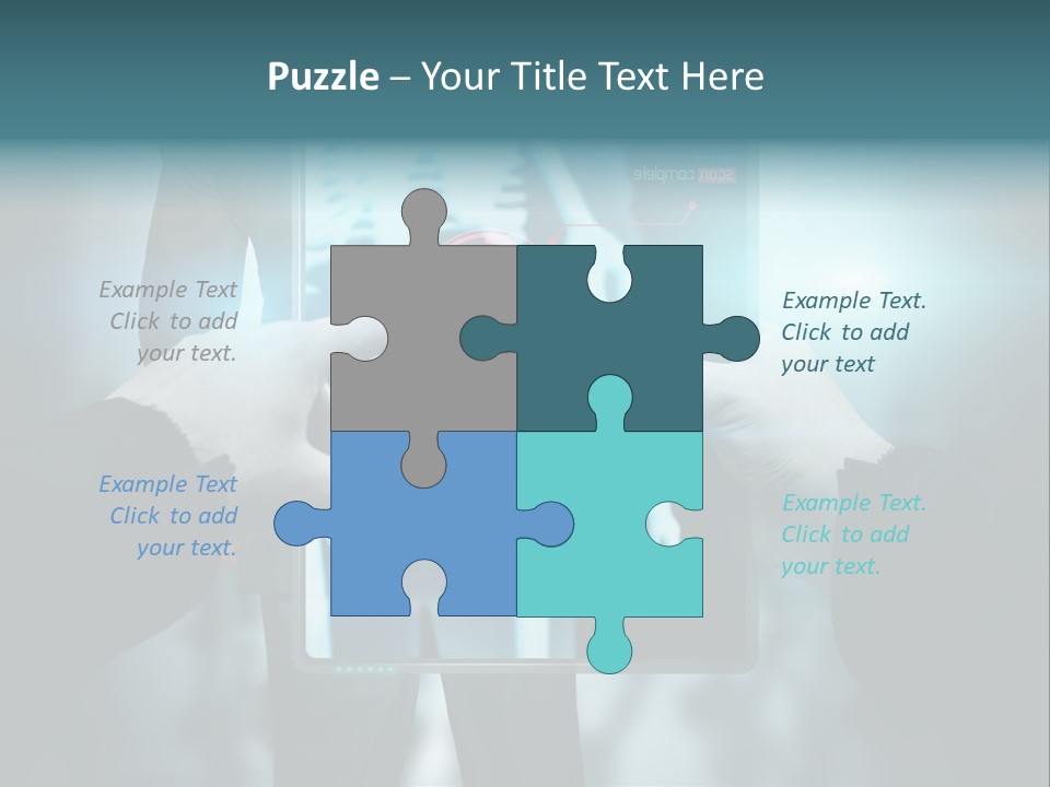 Life Computer Mobile PowerPoint Template