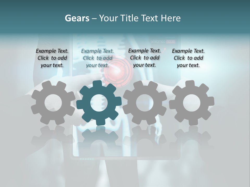 Life Computer Mobile PowerPoint Template