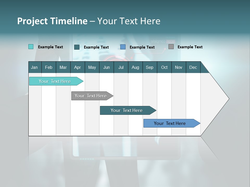 Life Computer Mobile PowerPoint Template