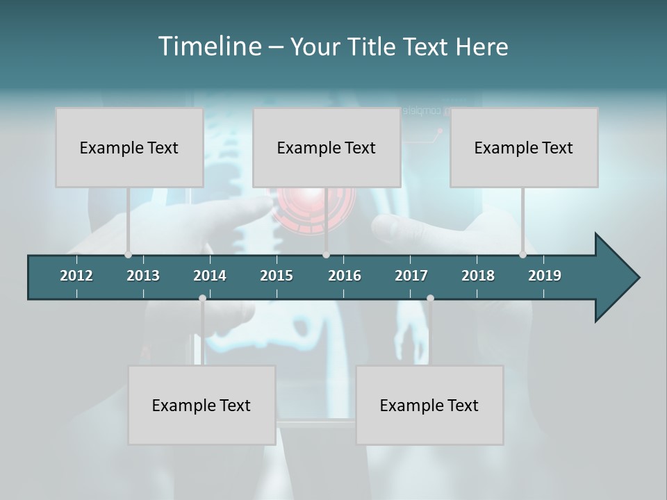 Life Computer Mobile PowerPoint Template
