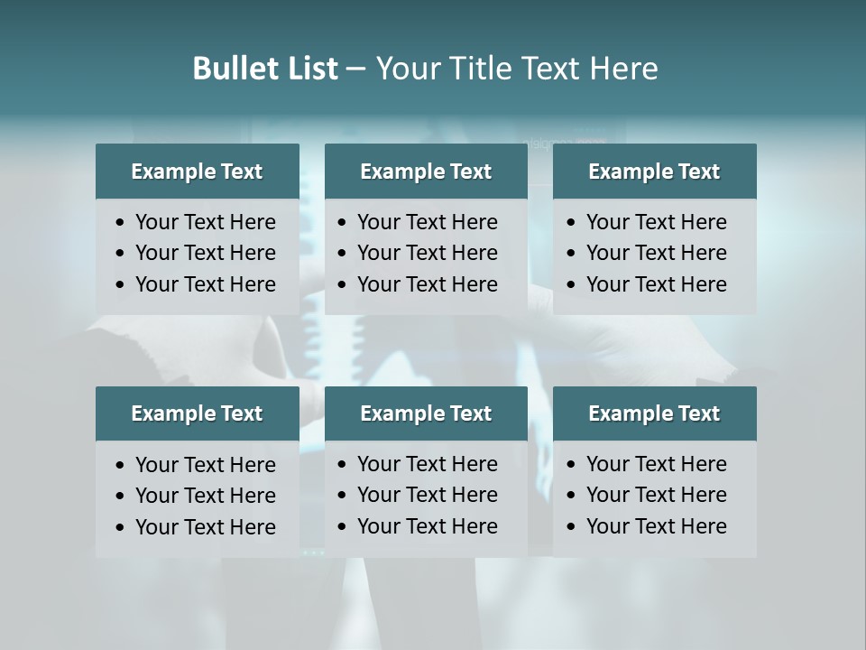 Life Computer Mobile PowerPoint Template