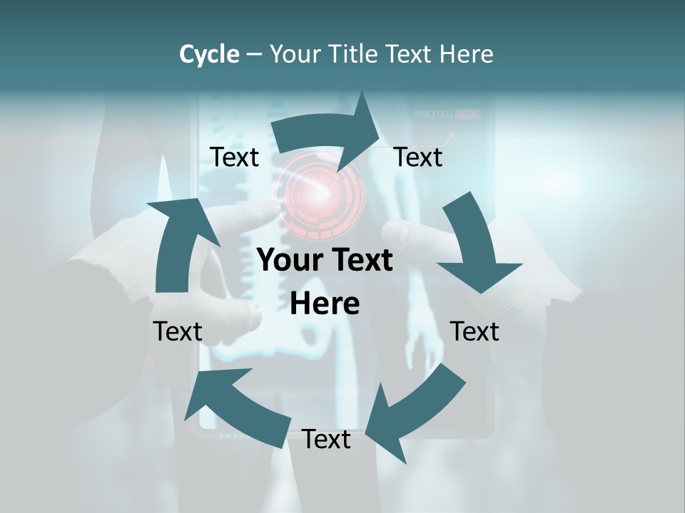 Life Computer Mobile PowerPoint Template