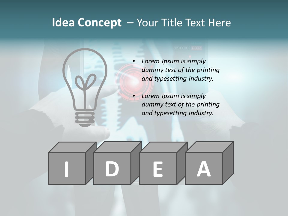 Life Computer Mobile PowerPoint Template