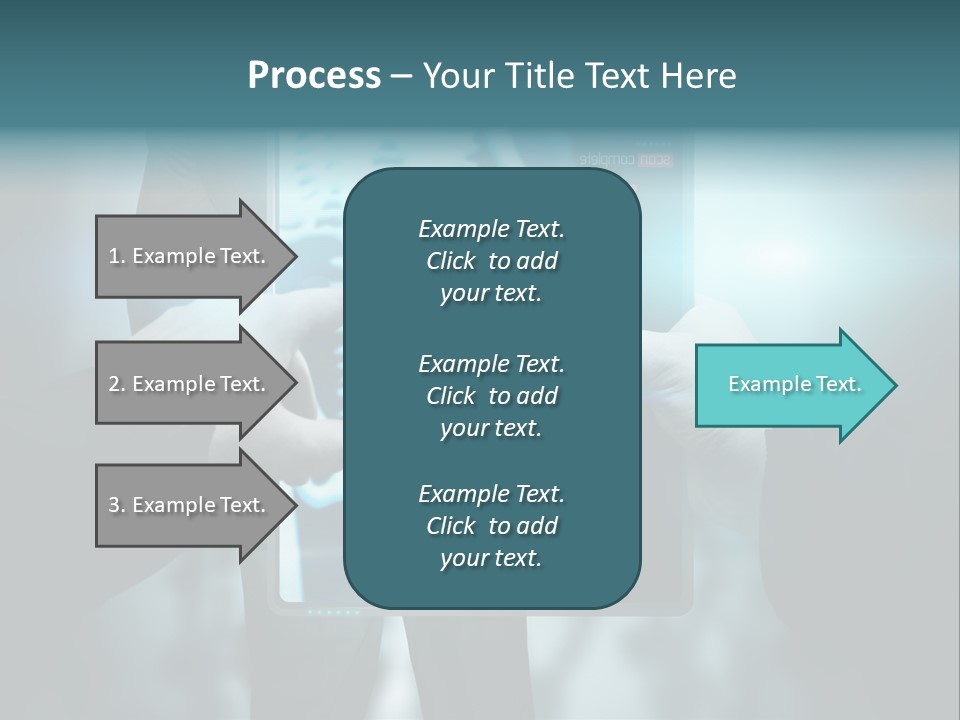 Life Computer Mobile PowerPoint Template