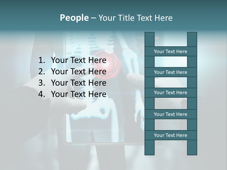 Life Computer Mobile PowerPoint Template