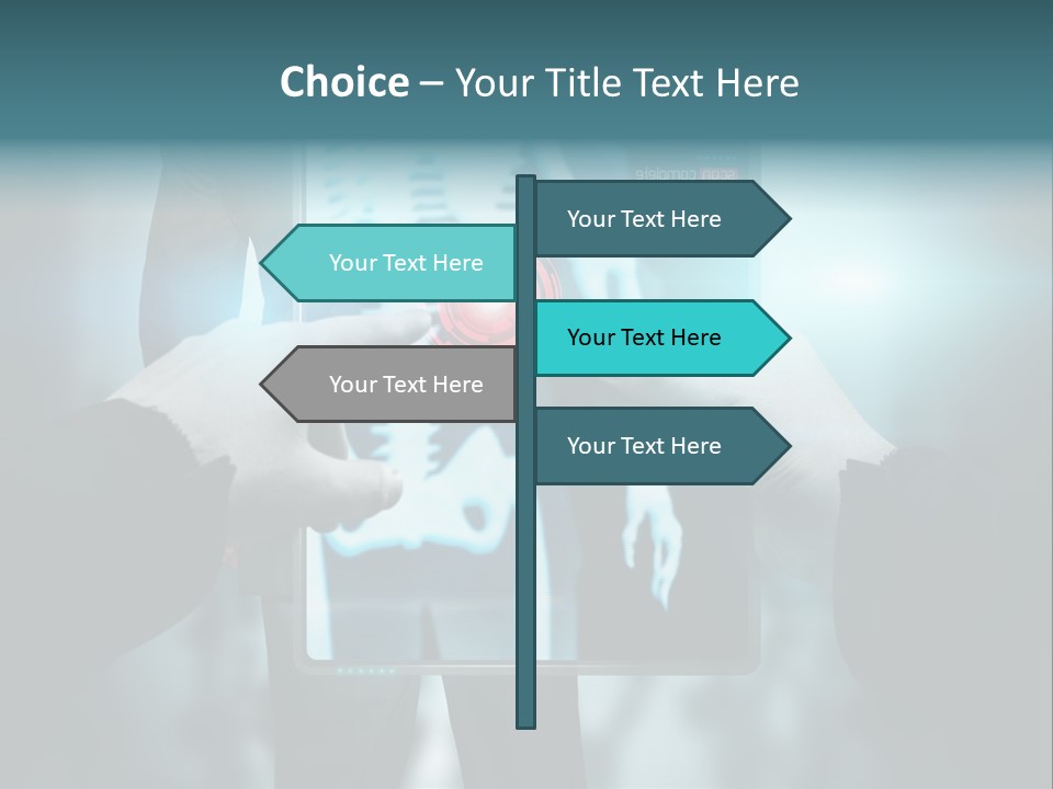 Life Computer Mobile PowerPoint Template