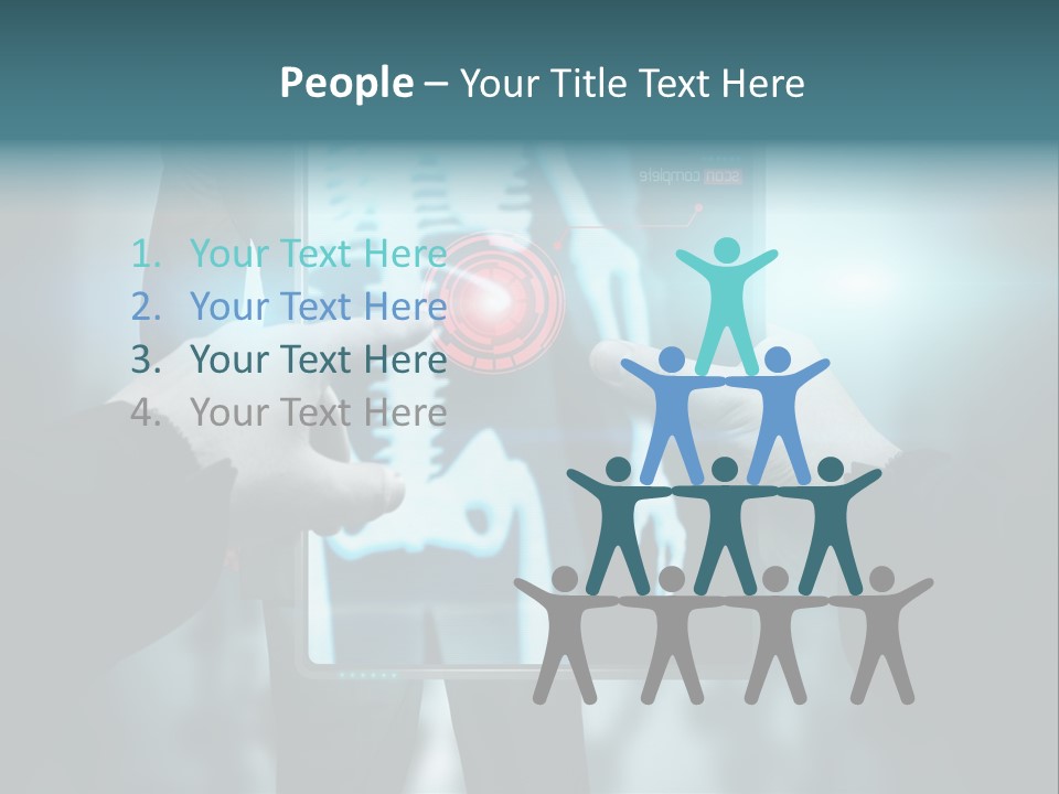 Life Computer Mobile PowerPoint Template