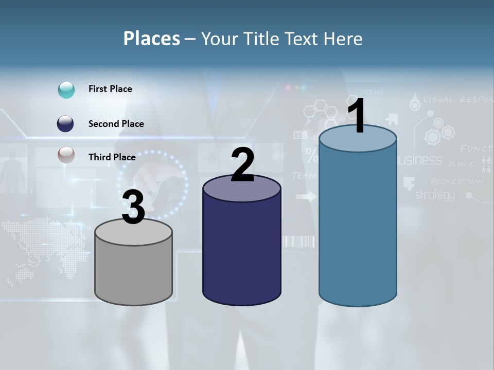 Communication Background Concept PowerPoint Template