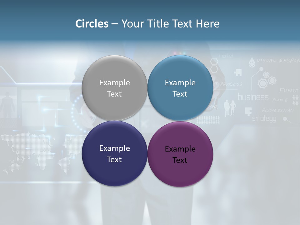 Communication Background Concept PowerPoint Template