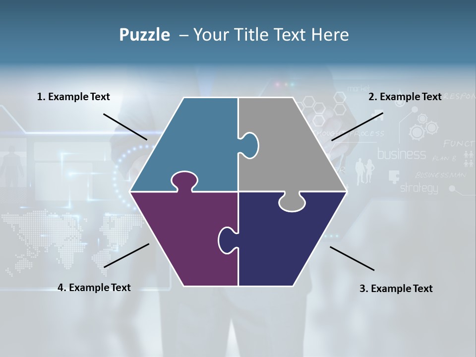 Communication Background Concept PowerPoint Template