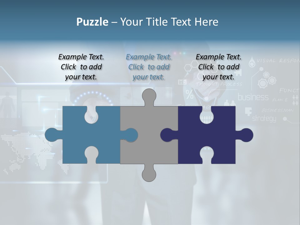 Communication Background Concept PowerPoint Template