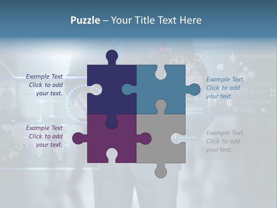 Communication Background Concept PowerPoint Template