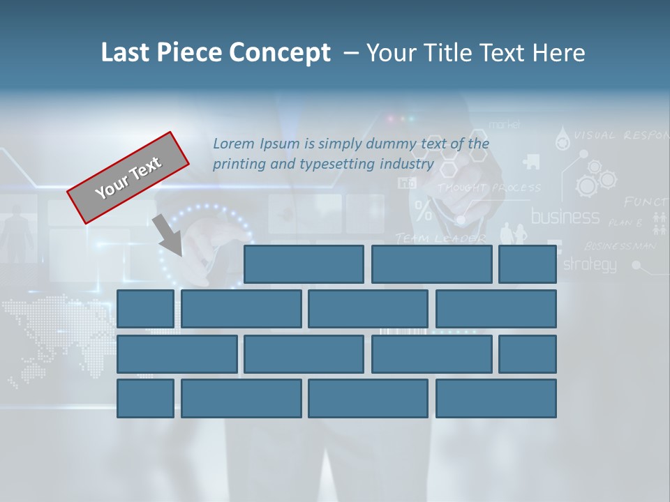 Communication Background Concept PowerPoint Template