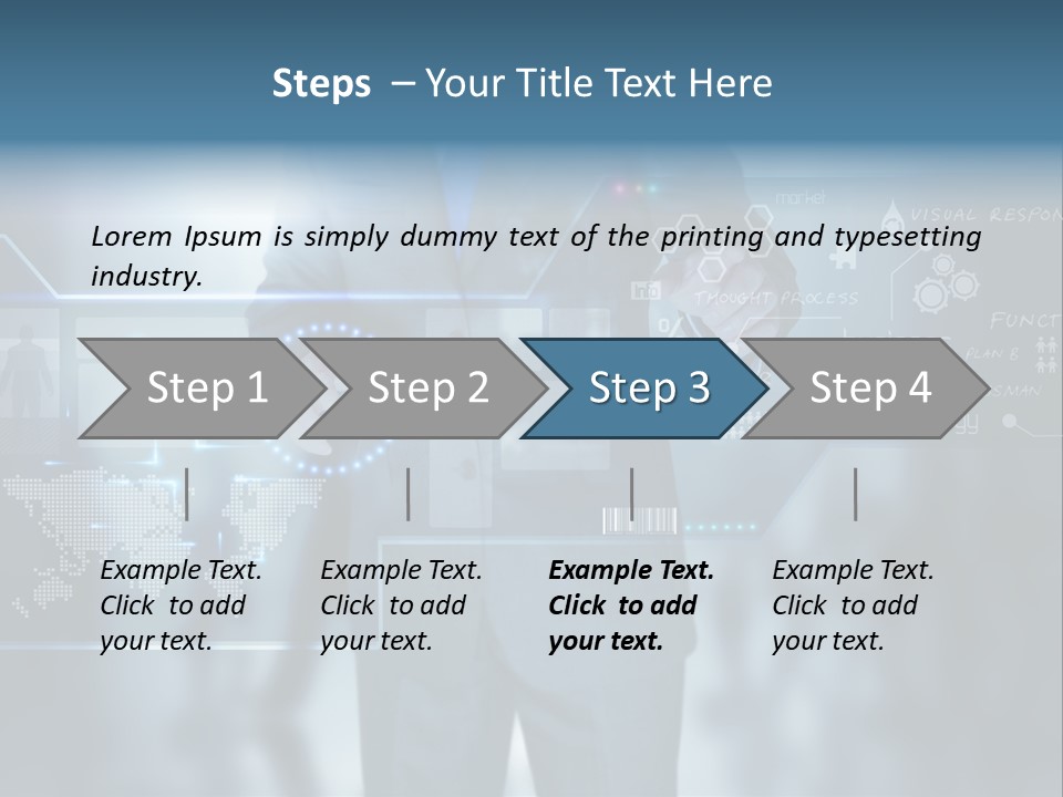 Communication Background Concept PowerPoint Template