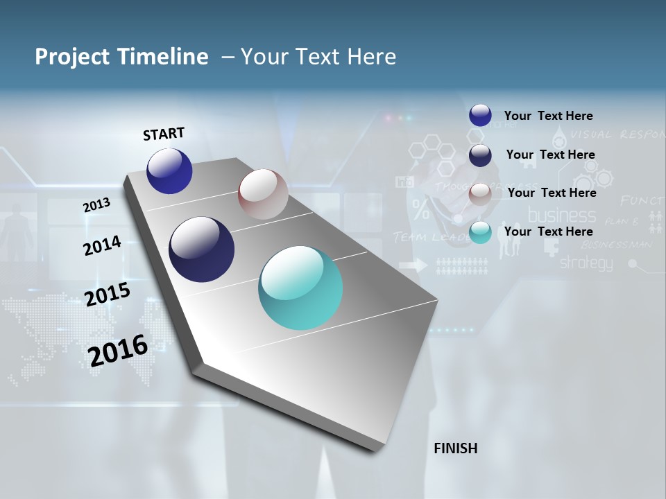 Communication Background Concept PowerPoint Template