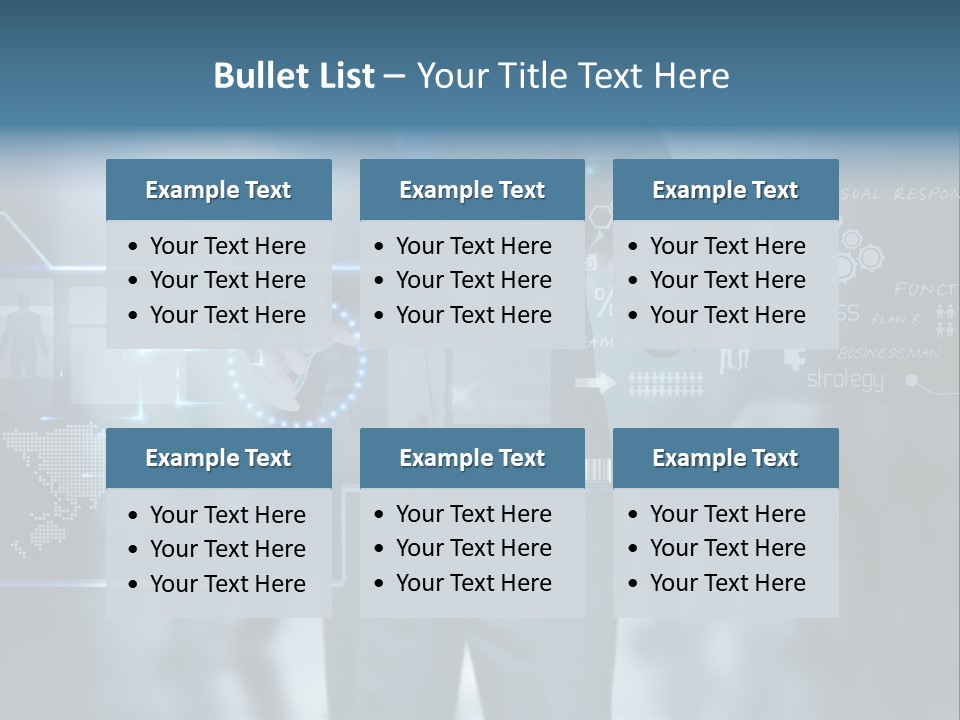 Communication Background Concept PowerPoint Template