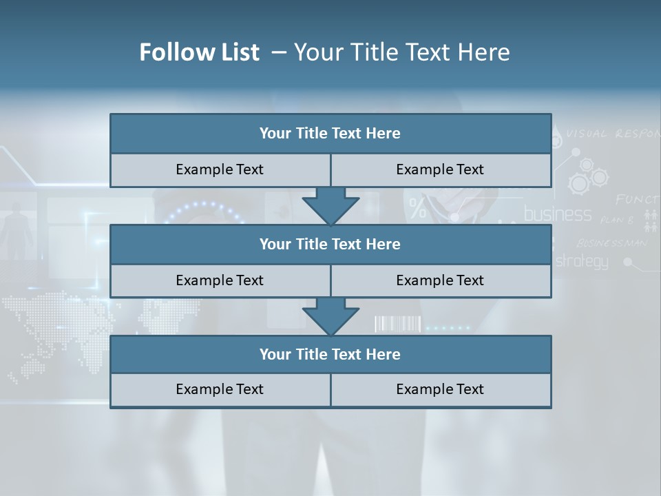 Communication Background Concept PowerPoint Template