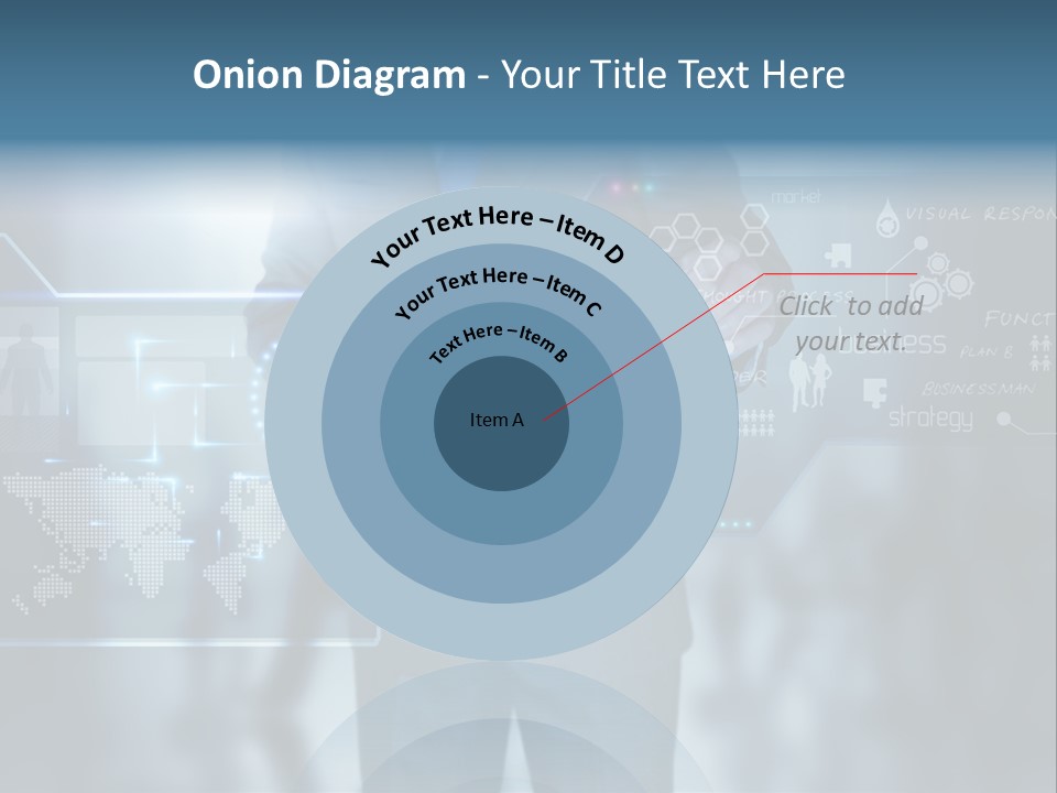 Communication Background Concept PowerPoint Template