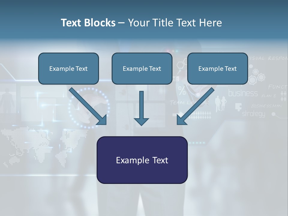 Communication Background Concept PowerPoint Template
